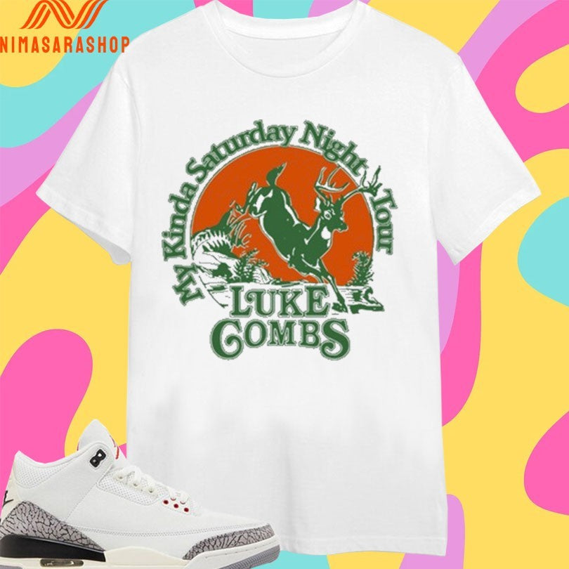 Luke Combs My Kinda Saturday Night Tour 2026 Deer Shirts