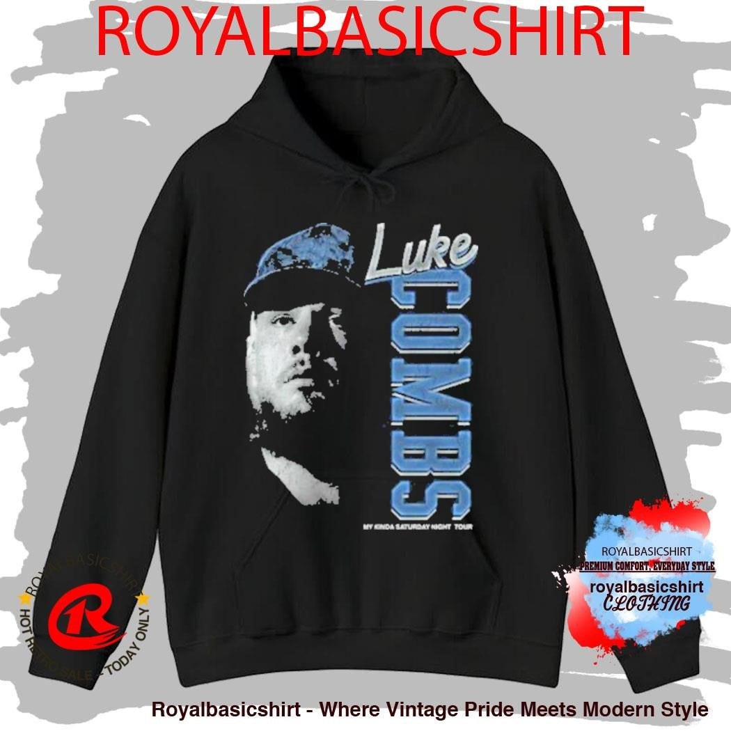 Luke Combs My Kinda Saturday Night Tour 2026 Merch Vintage Photo Tour T-Shirt