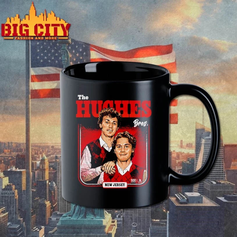 Luke Hughes &amp; Jack Hughes New Jersey Step Brothers shirt