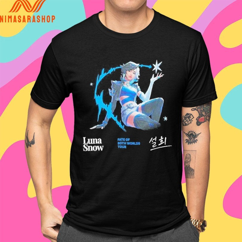 Luna Snow Fate Of Both Worlds Tour Shirts