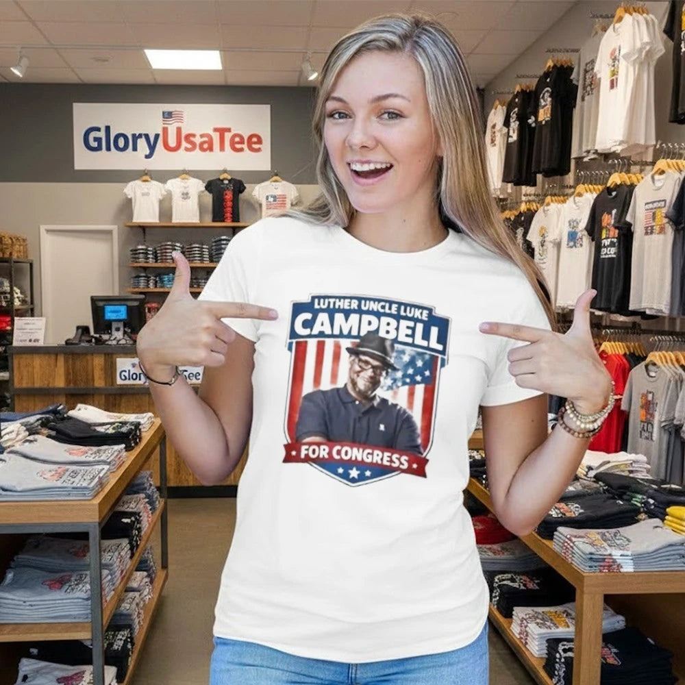Luther Uncle Luke Campbell For Congress Shirt