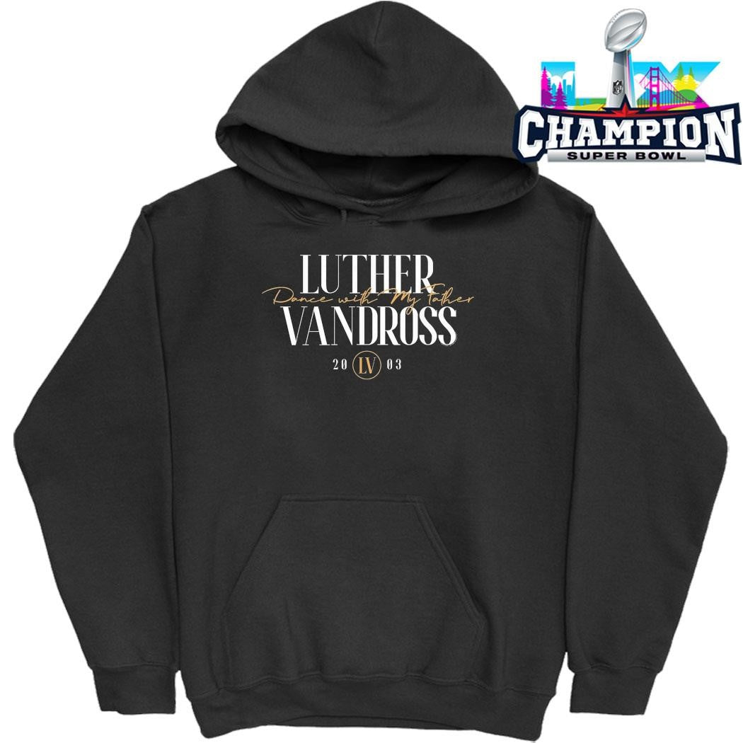 Luther Vandross Dance With My Father Script Shirt