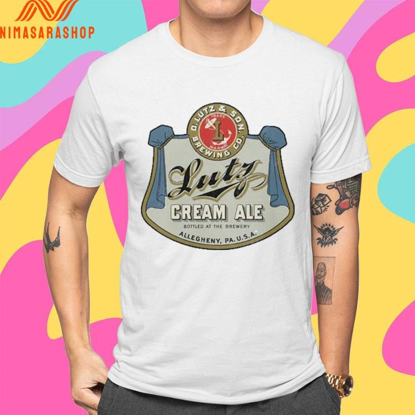 Lutz Cream Ale Allegheny Pa USA Shirts