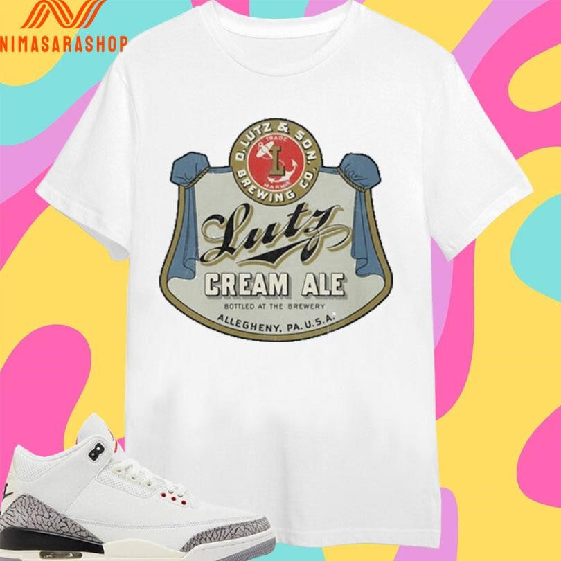 Lutz Cream Ale Allegheny Pa USA Shirts