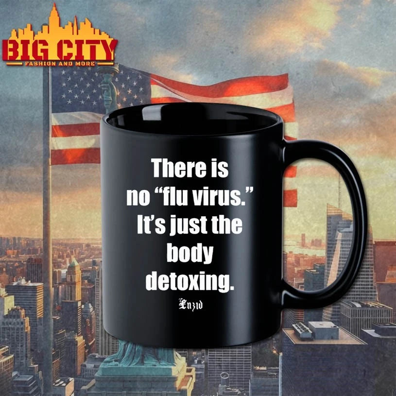 Luzid There Is No Flu Virus It’s Just The Body Detoxing luzid shirt