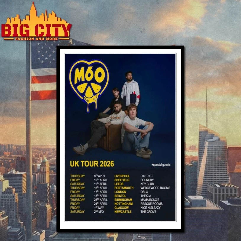 M60 British Tour Poster shirt