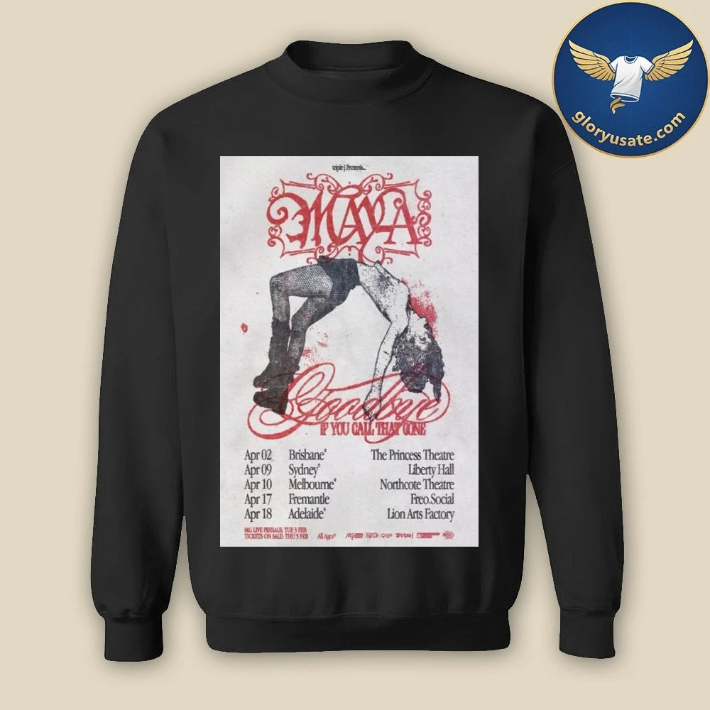 MAY-A April Tour 2026 Poster Shirt