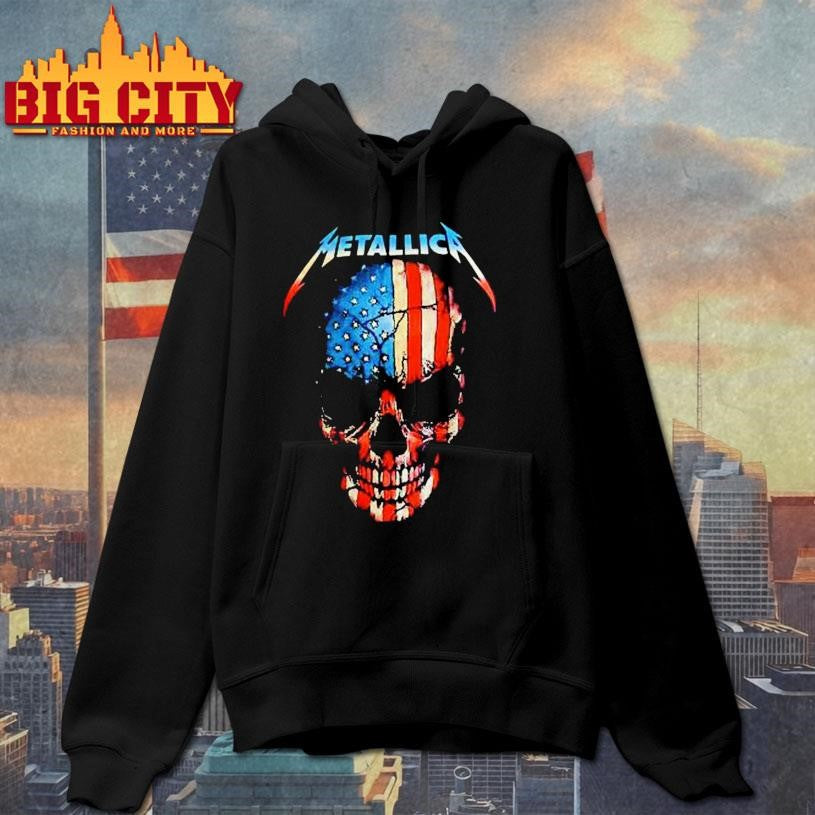 METALLICA AMERICAN SKULL PUNK ROCK Shirt