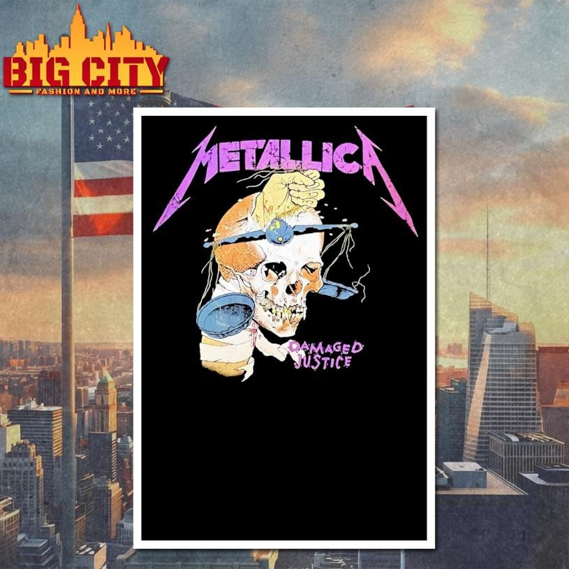 METALLICA DAMAGED JUSTICE Shirt