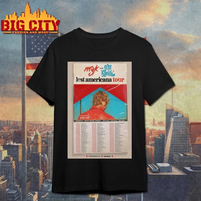 MGK The Lost Americana Tour Music Poster shirt