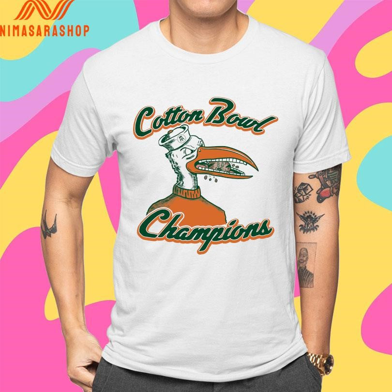 MIA Cotton Bowl Champs Shirts