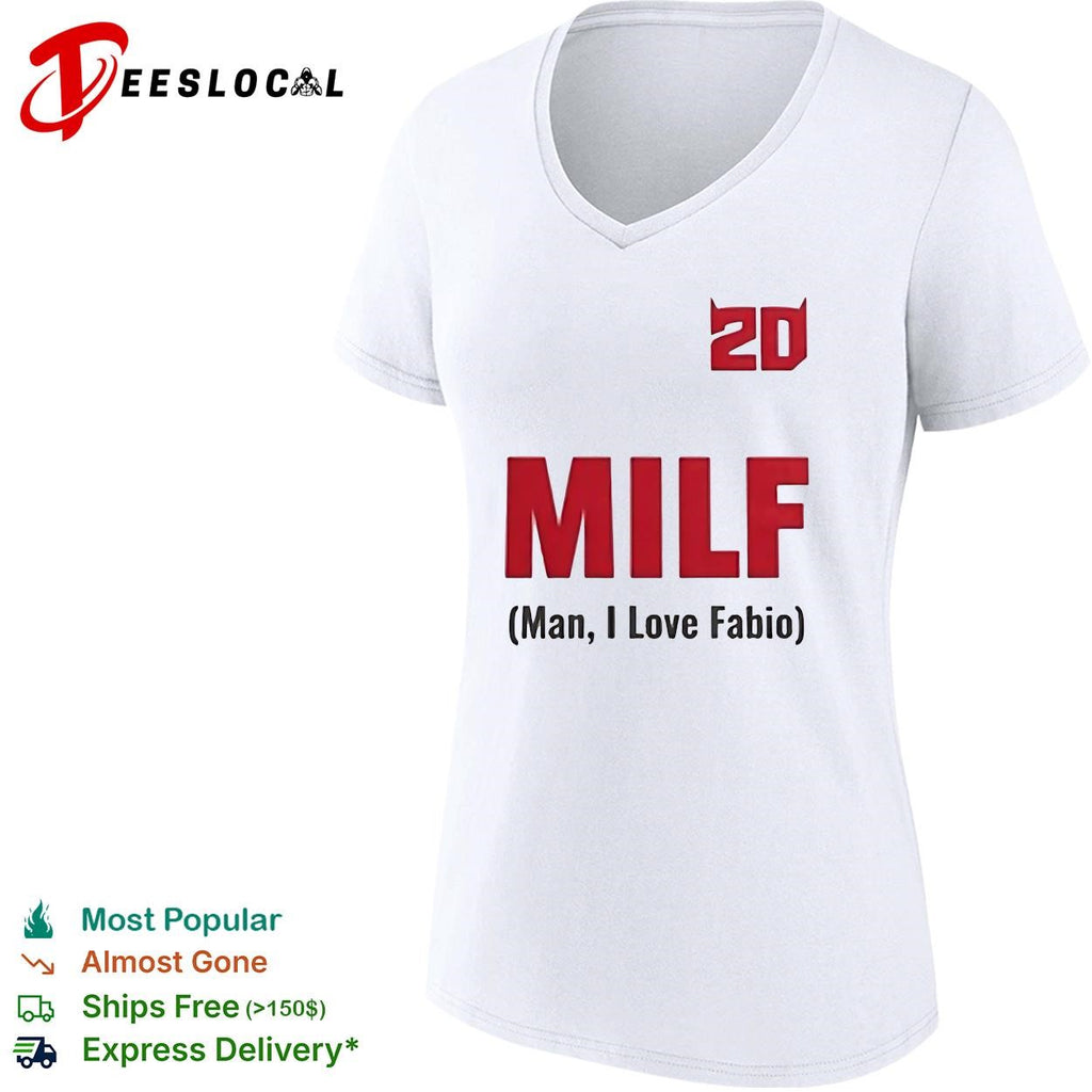 MILF Man I Love Fabio 2D Gorillaz inspired shirt