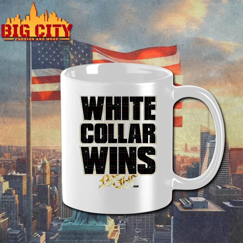 MJF – White Collar Wins shirts