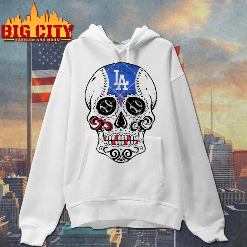 MLB Los Angeles Dodgers Sugar Skull shirt