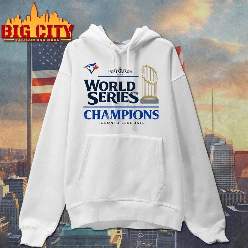 MLB World Series 2025 Toronto Blue Jays Champions Postseason shirts