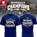MSU Bobcats 2025 NCAA Football National Champions Two Sided Shirt