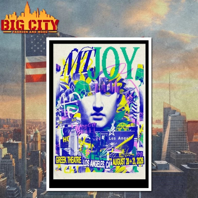 MT. Joy Event Los Angeles On Aug 20-21 2026 Poster shirt