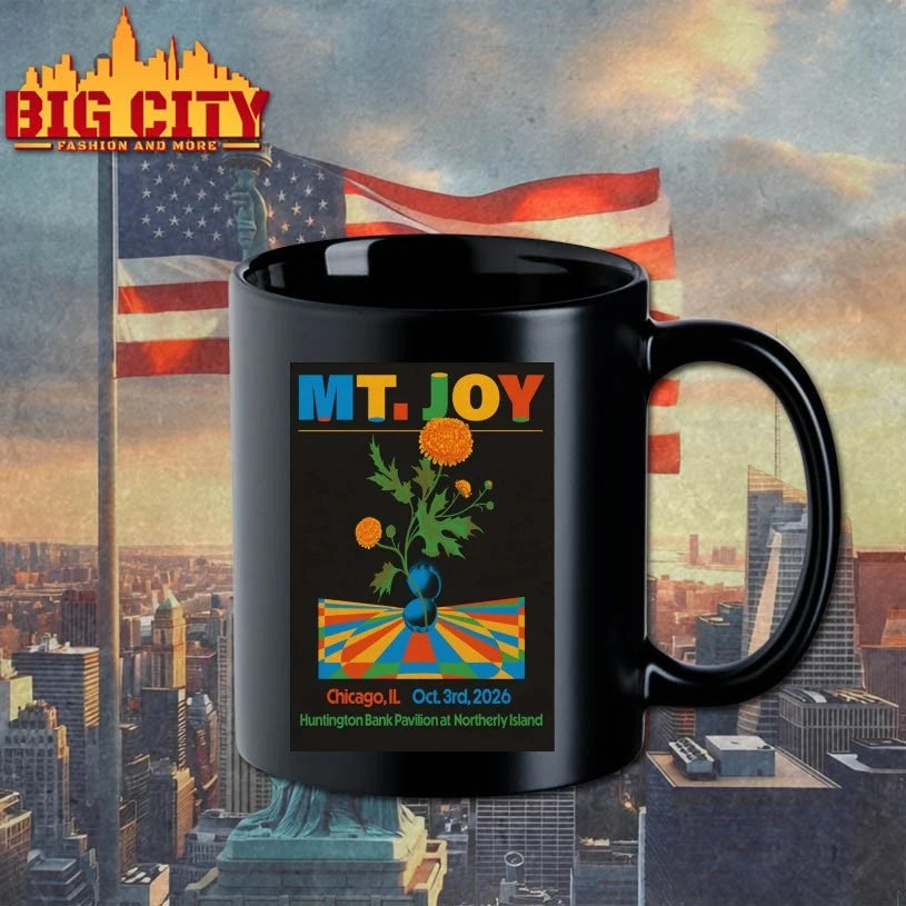 MT. Joy Oct 3 2026 In Chicago IL Poster shirt