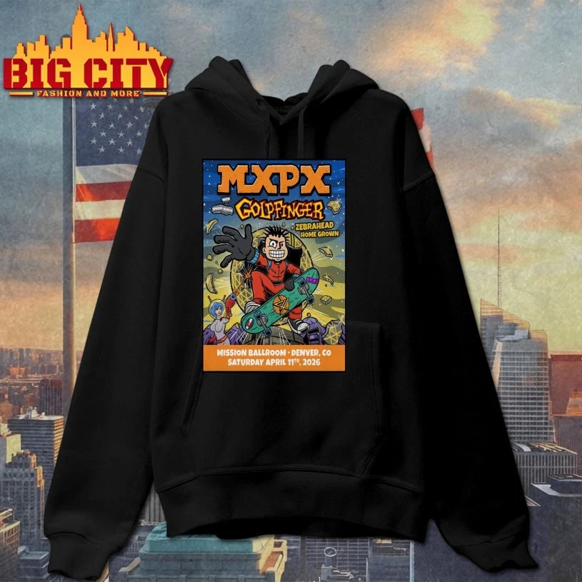 MXPX April 11 2026 In Denver CO Poster shirt