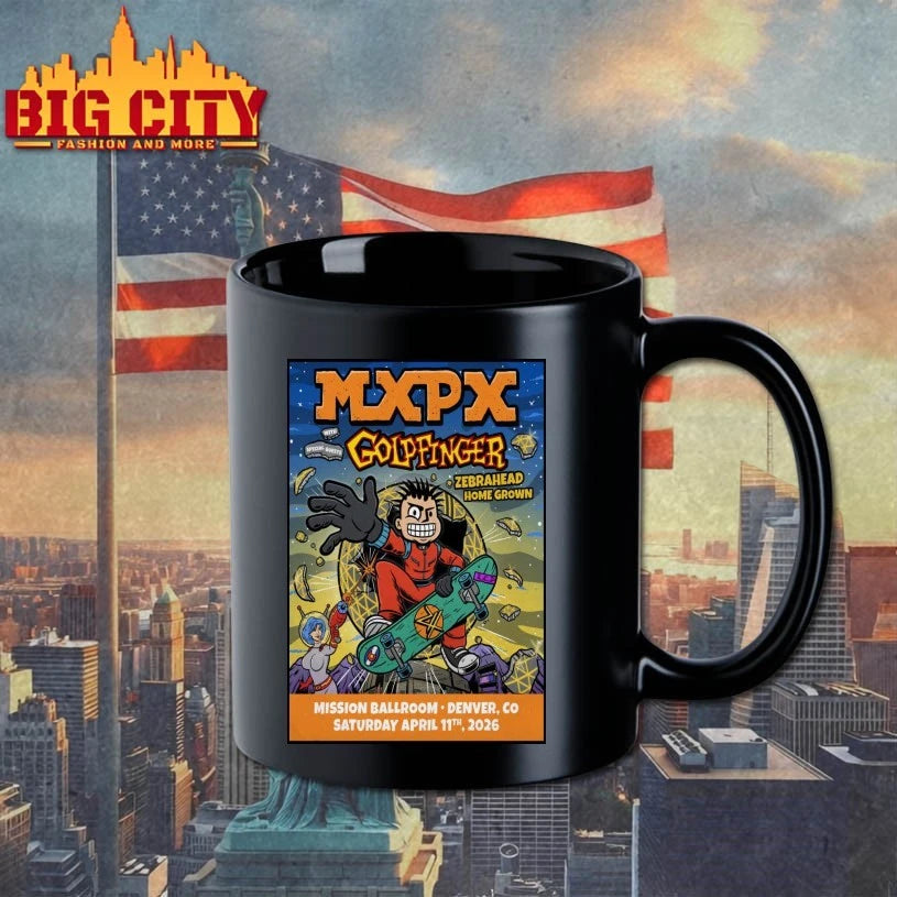 MXPX April 11 2026 In Denver CO Poster shirt