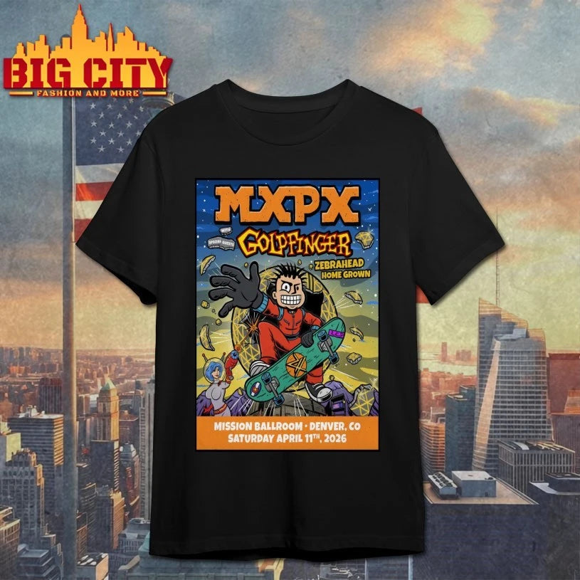 MXPX April 11 2026 In Denver CO Poster shirt
