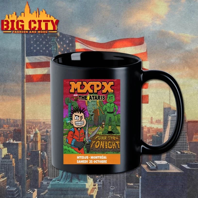 MXPX Montreal Canada Oct 25 2025 Poster Shirt