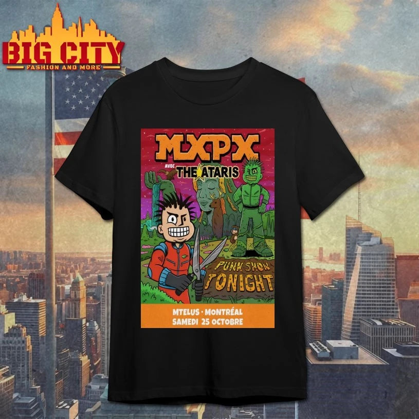 MXPX Montreal Canada Oct 25 2025 Poster Shirt