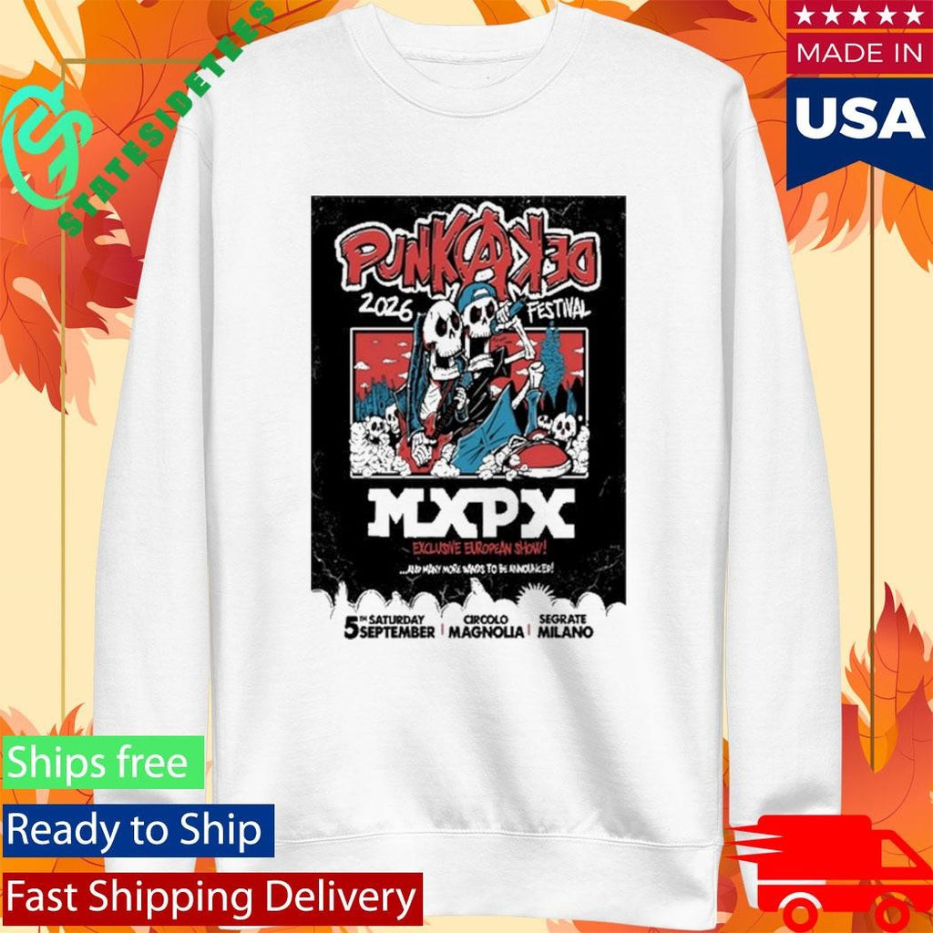 MXPX Sept 5 2026 Segrate Milano Shirt