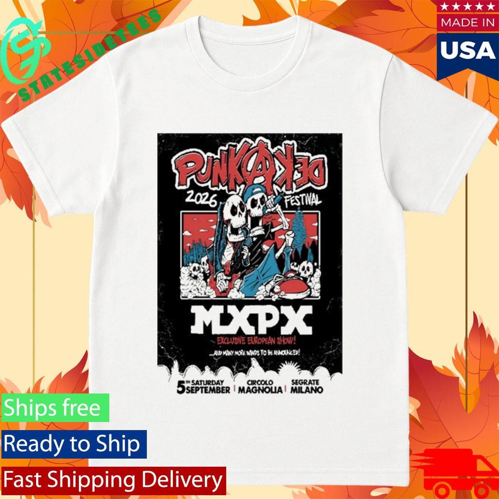 MXPX Sept 5 2026 Segrate Milano Shirt