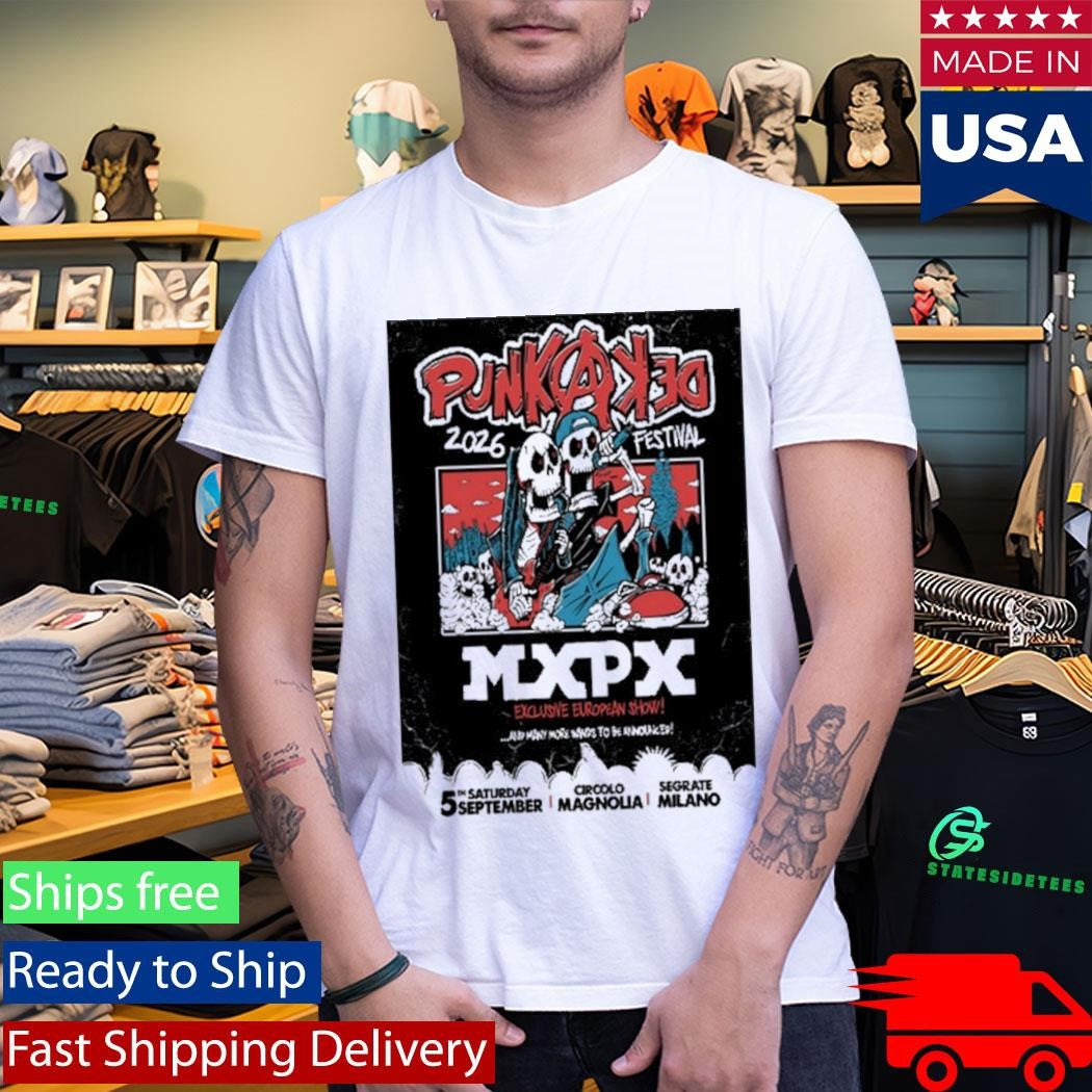 MXPX Sept 5 2026 Segrate Milano Shirt