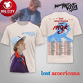 Machine Gun Kelly Lost Americana Tour 2025 New Two Sided Shirt