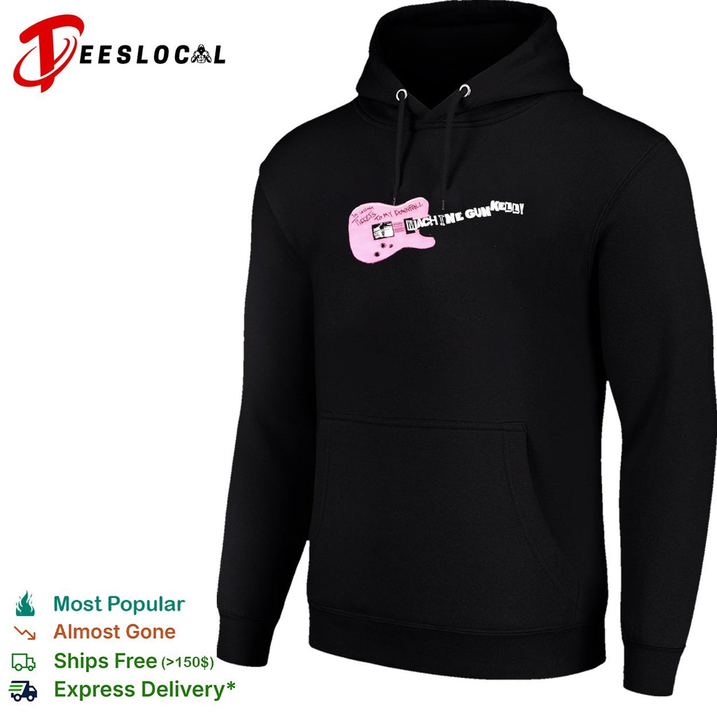 Machine Gun Kelly pink guitar tickets to my downfall shirt