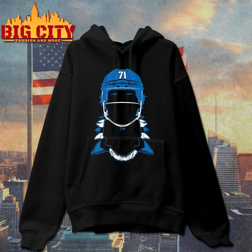 Macklin Celebrini Tooth Necklace shirt