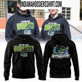 Macon Mayhem 2026 River Monsters Logo Two Sided Hoodie T-Shirt