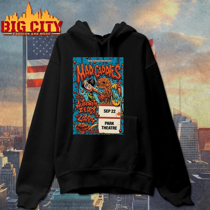 Mad Caddies Fall Tour 2025 Winnipeg, MB, Canada Poster New Shirt
