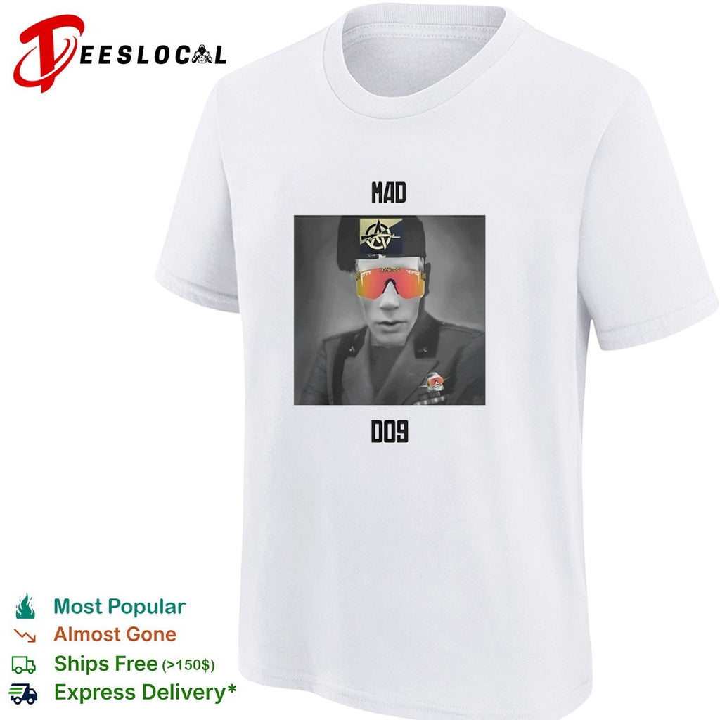 Mad Do9 Anarchy military man sunglasses shirt