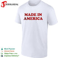 Made in America Patriotic shirt
