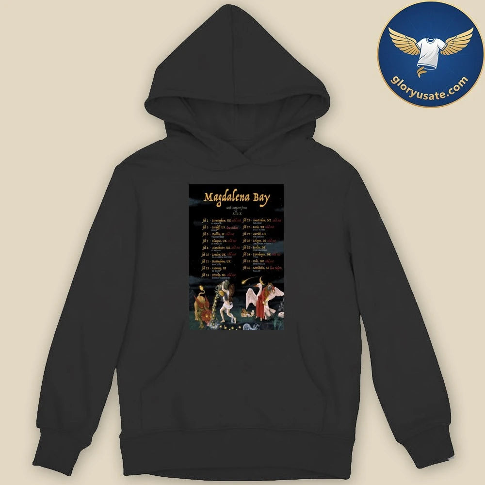 Magdalena Bay &amp; Allie X Tour 2026 Poster Shirt