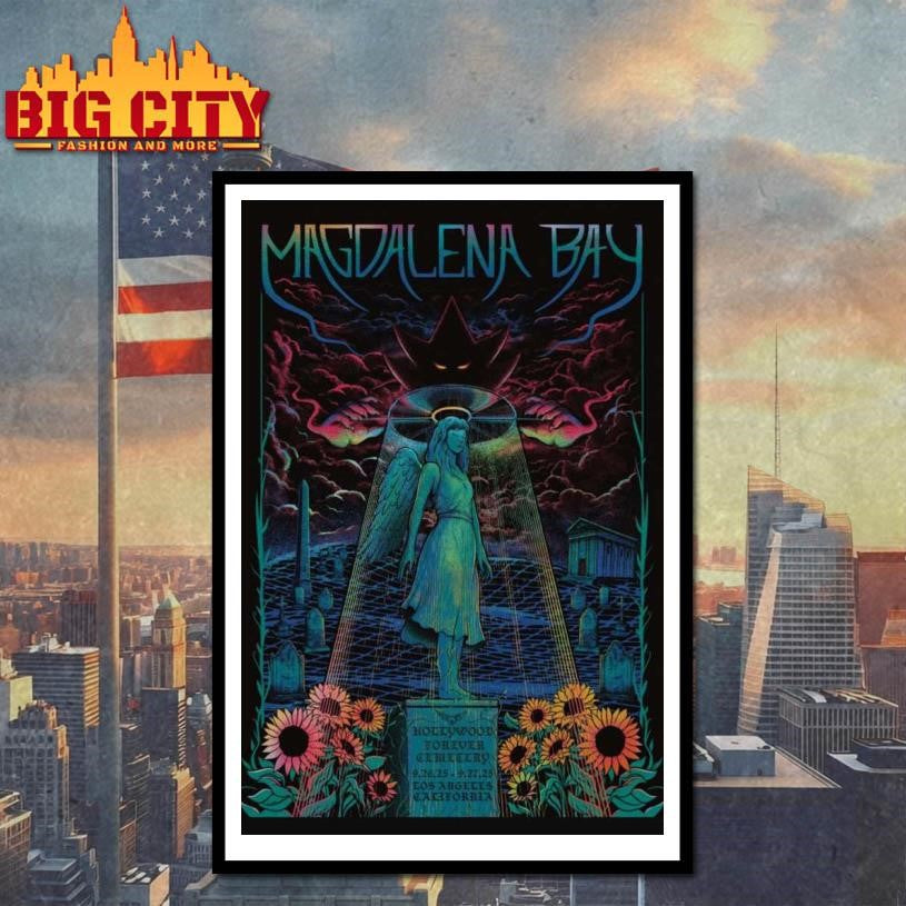 Magdalena Bay Sept 26-27 2025 Los Angeles CA Poster Shirt