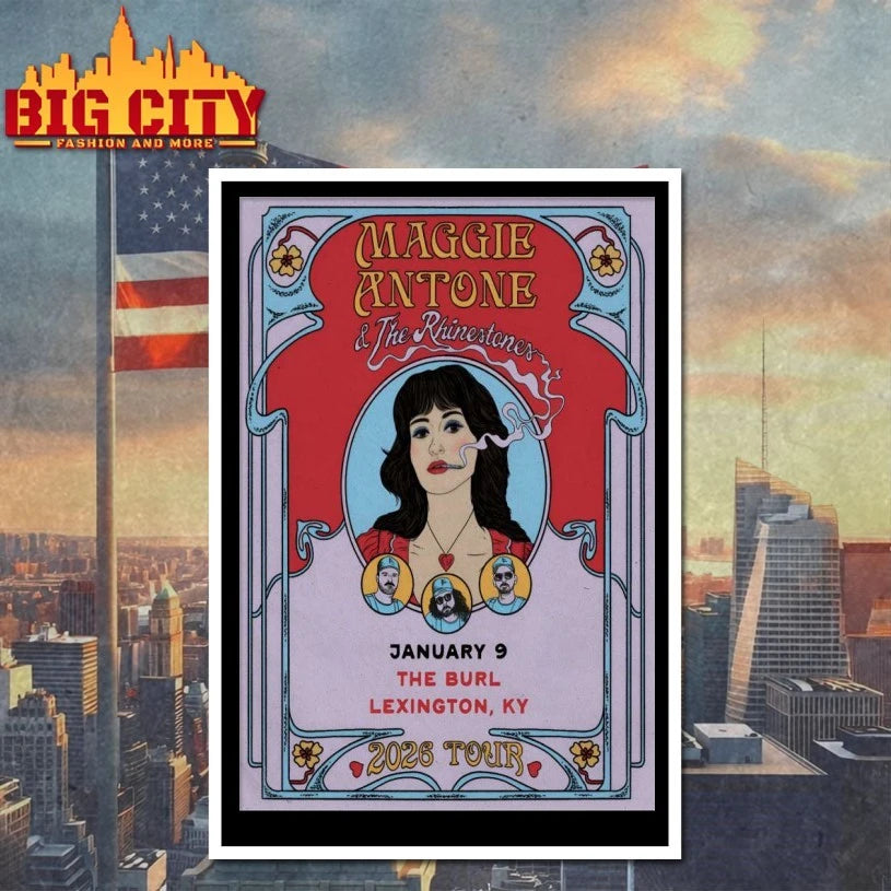 Maggie Antone At The Burl On Jan 9 2026 Poster shirt