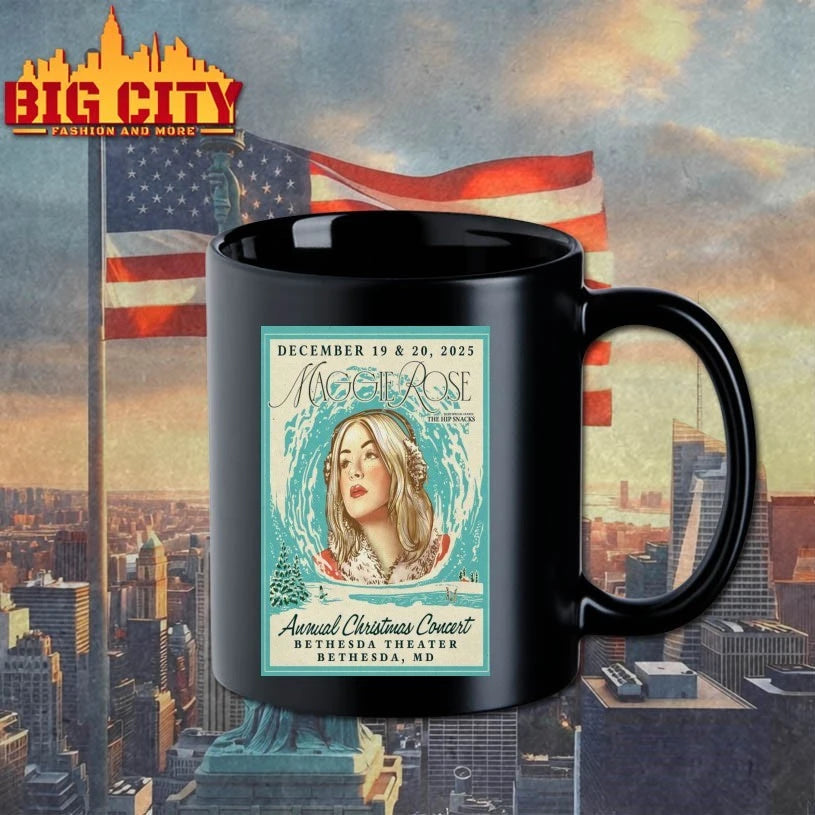Maggie Rose Dec 19 &amp; 20, 2025 Bethesda Theater. Bethesda, MD Poster Shirts