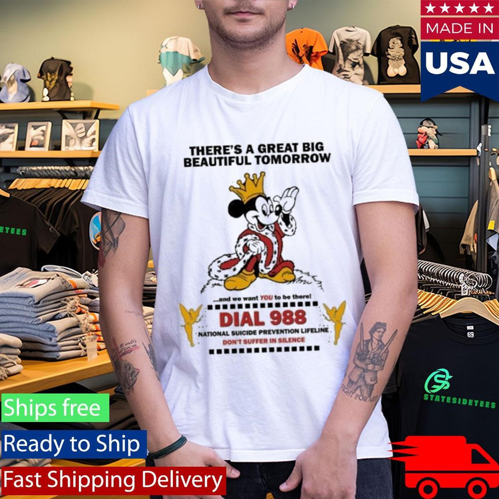 Magic Kingdom Goods Dial 988 Fundraiser Shirt