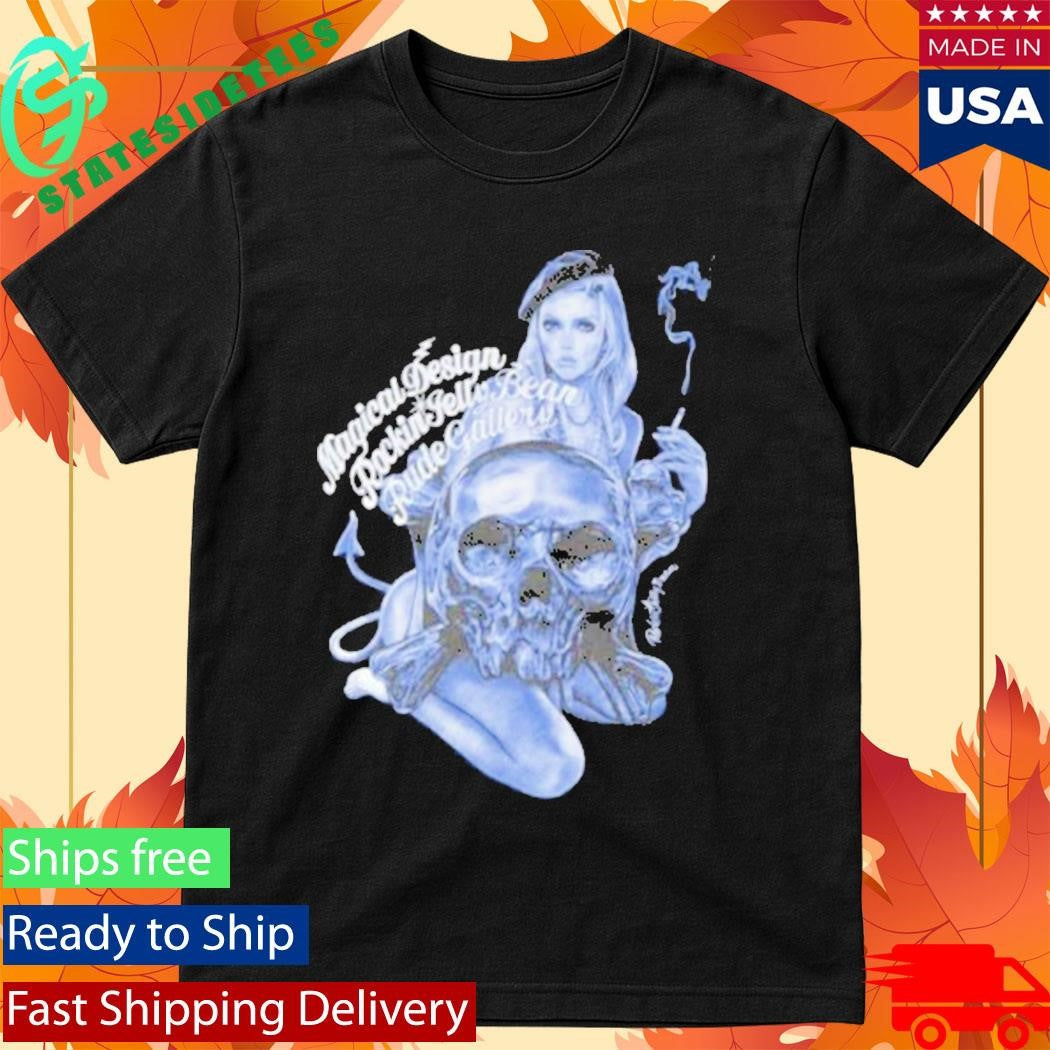 Magical Design Rockin Jelly Bean Rude Gallery Paris Noir Shirt