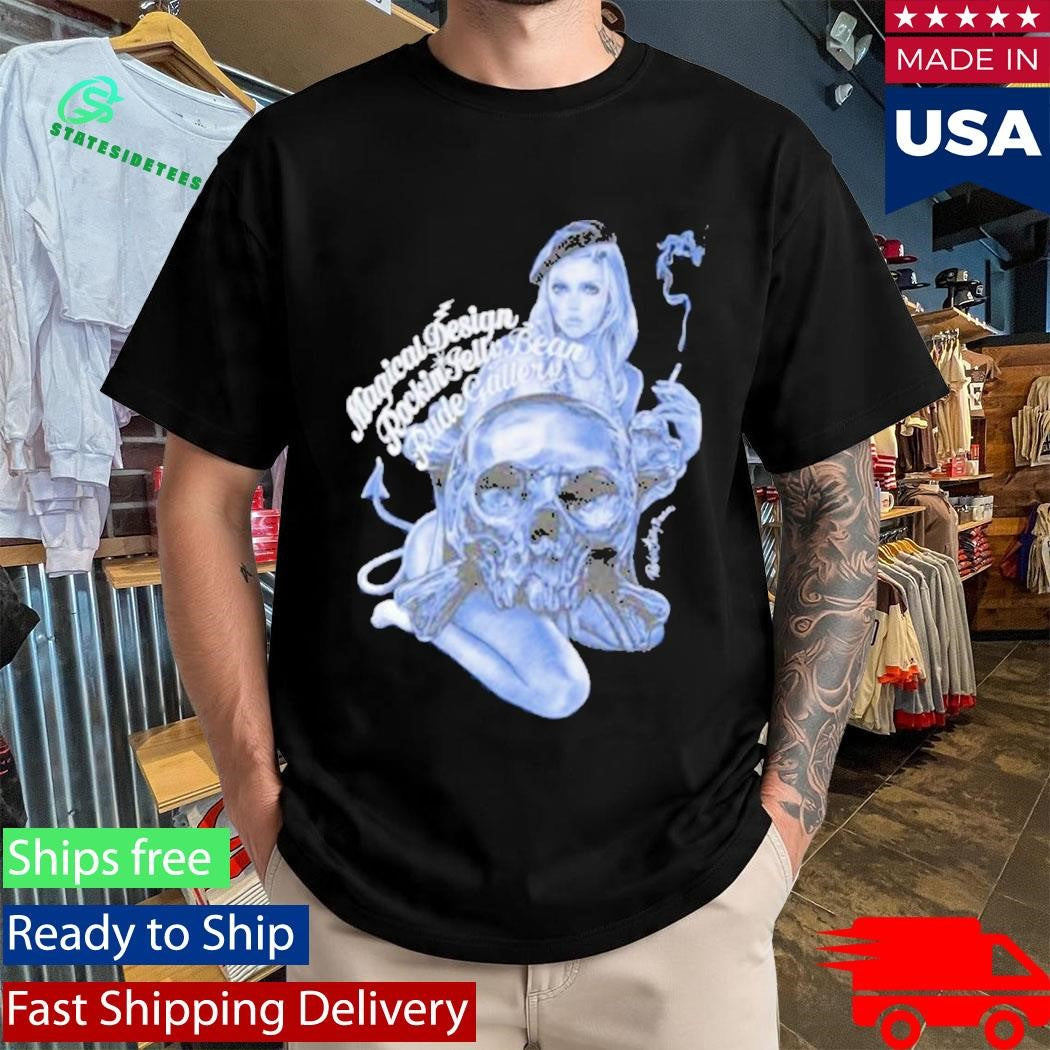 Magical Design Rockin Jelly Bean Rude Gallery Paris Noir Shirt