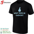Magnificus Inscryption gamer joke what does he even do sleeping wizard shirt