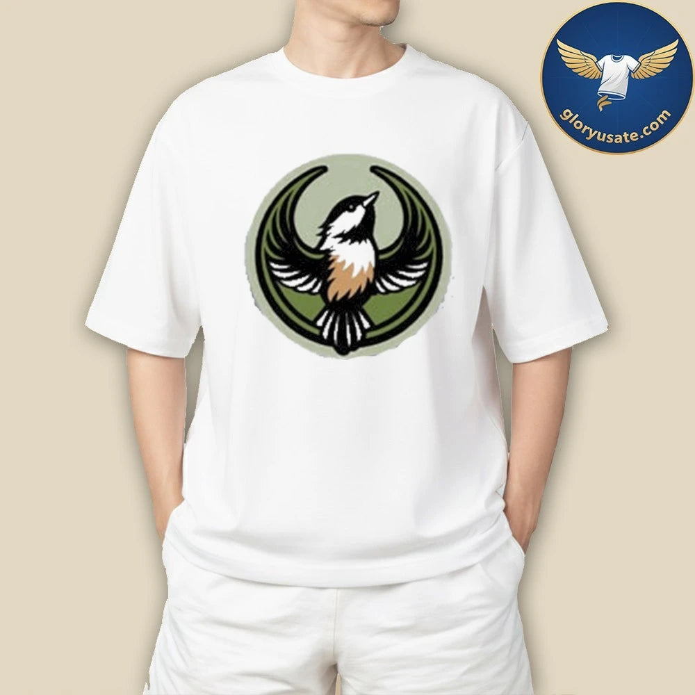 Maine Black-Capped Chickadee Resistance Bird T-Shirt