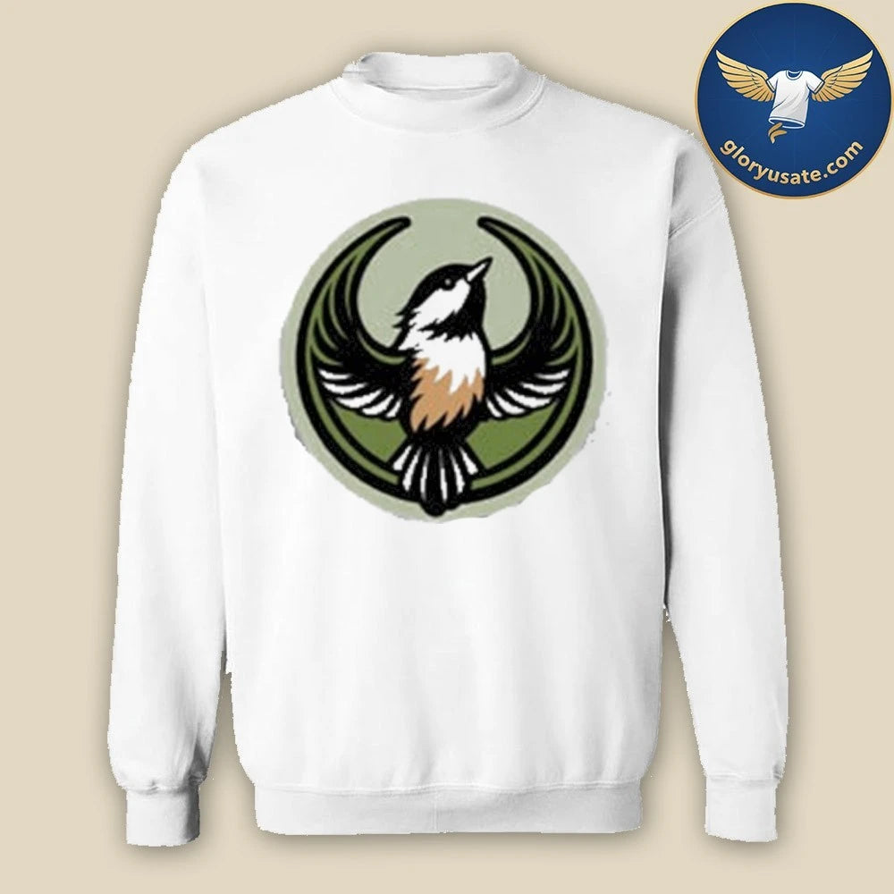 Maine Black-Capped Chickadee Resistance Bird T-Shirt