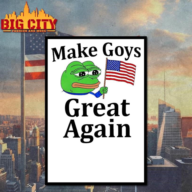 Make Goys Frog Great Again Shirt