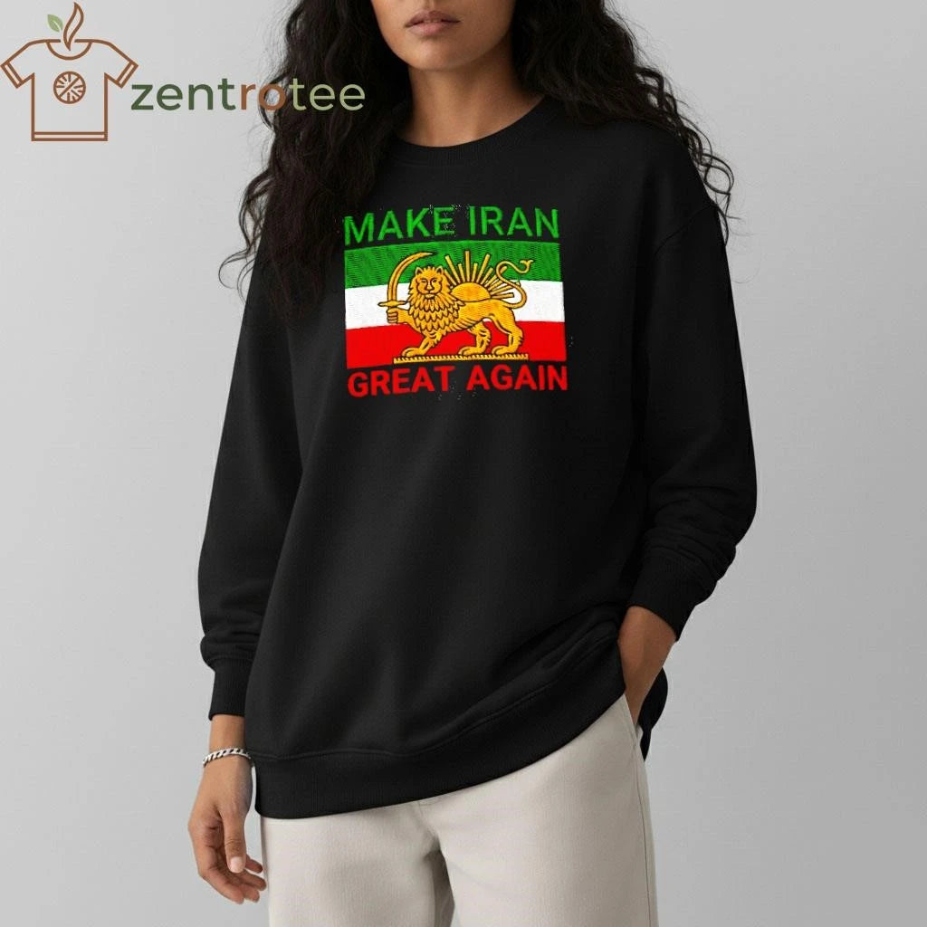 Make Iran Great Again Flag tee