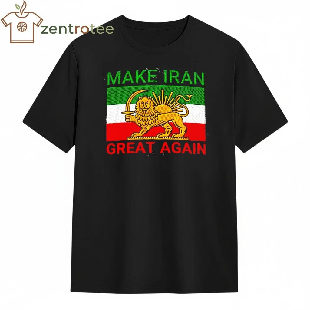 Make Iran Great Again Flag tee